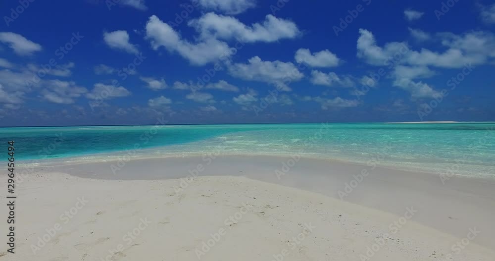 View of the Horizon from a Tropical Beach in the Caribbean View of the Horizon from a Tropical Beach in the Caribbean