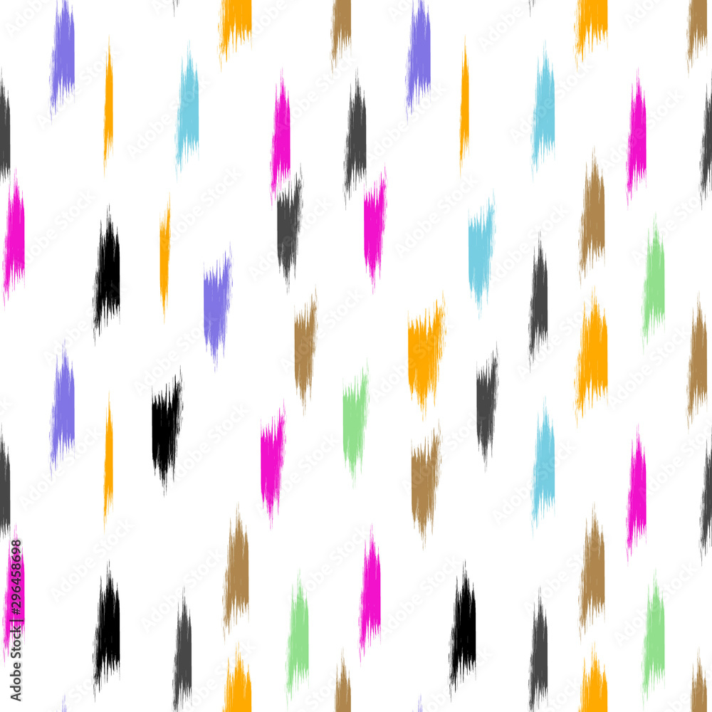 Color ink blots seamless whrite background EPS10 Color ink blots seamless whrite background EPS10