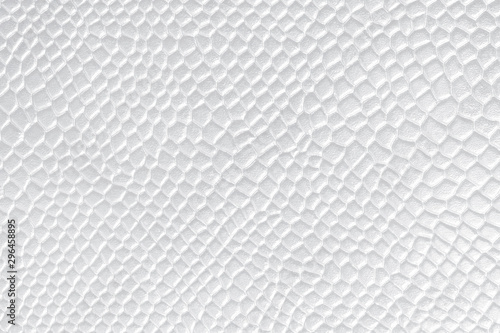 white leatherette texture as background