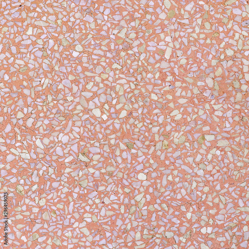 surface of terrazzo floor texture background