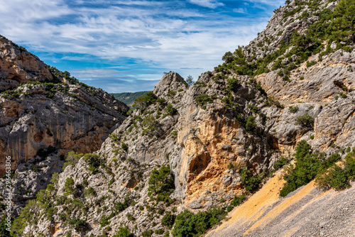 Verdon Gorge, Gorges du Verdon in French Alps, Provence, France