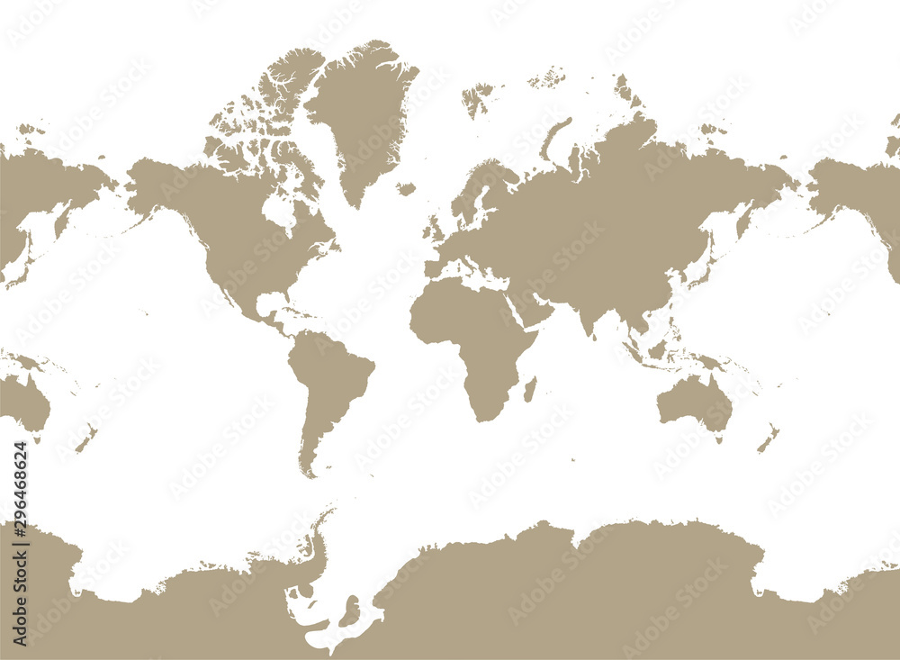 Naklejka premium World Map