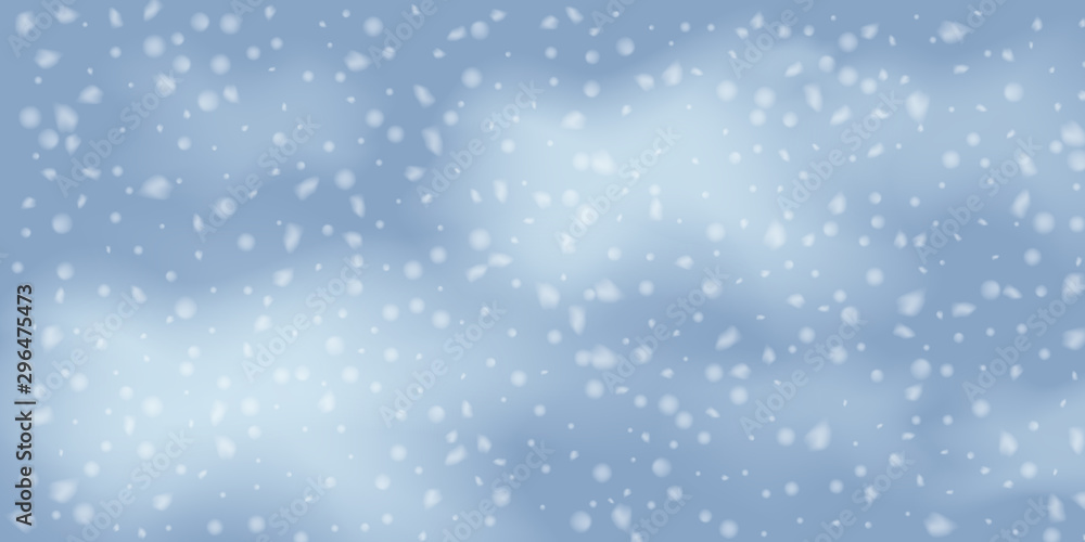 Snowflakes, snowfall. Snowflakes, snowfall.