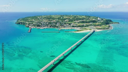 aerial shot of kouri island