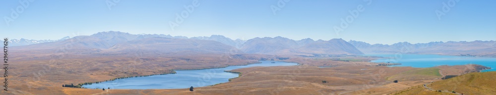 Picture of Lake Alexandrina ,south island new zealand, Travel Destinations Concept Picture of Lake Alexandrina ,south island new zealand, Travel Destinations Concept
