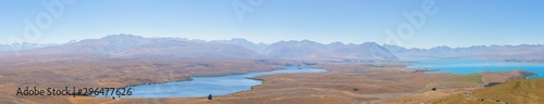 Picture of Lake Alexandrina ,south island new zealand, Travel Destinations Concept