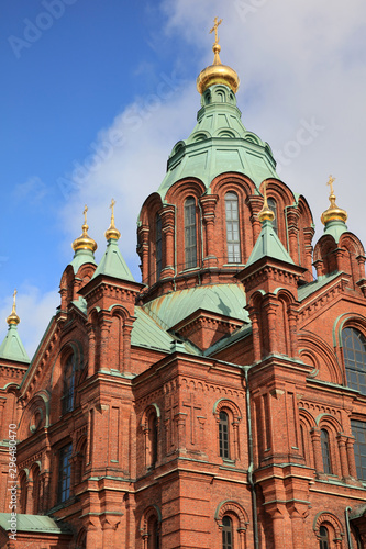 Uspenski Kathedrale in Helsinki. Finnland