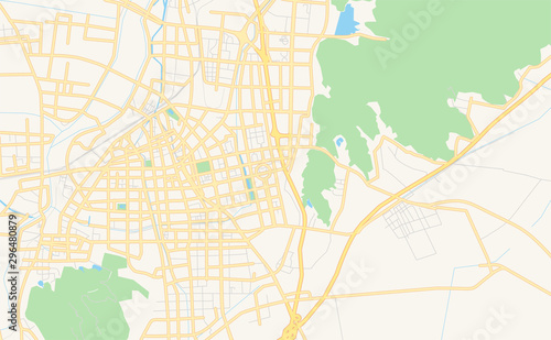 Printable street map of Lianyungang  China