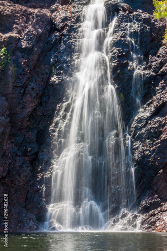 Wasserfall an Felsen 