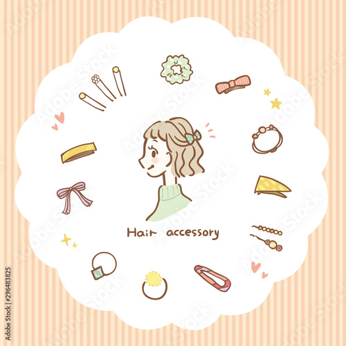 ヘアアクセサリー　女性　セット