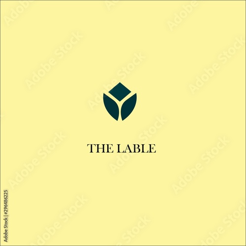 the lable stayle logo design photo