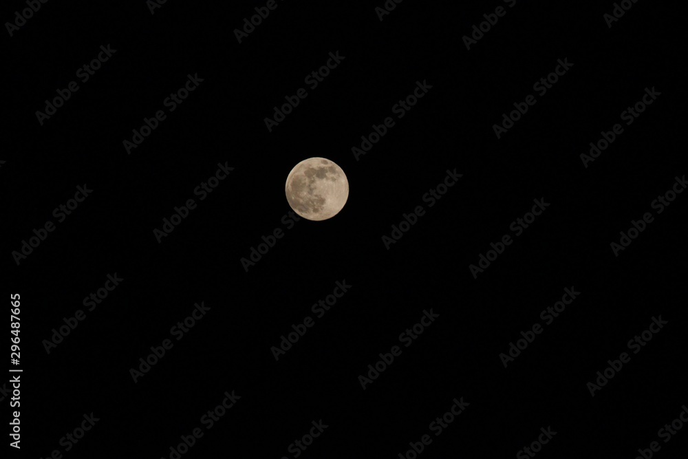The full moon on Loy Krathong Day The full moon on Loy Krathong Day