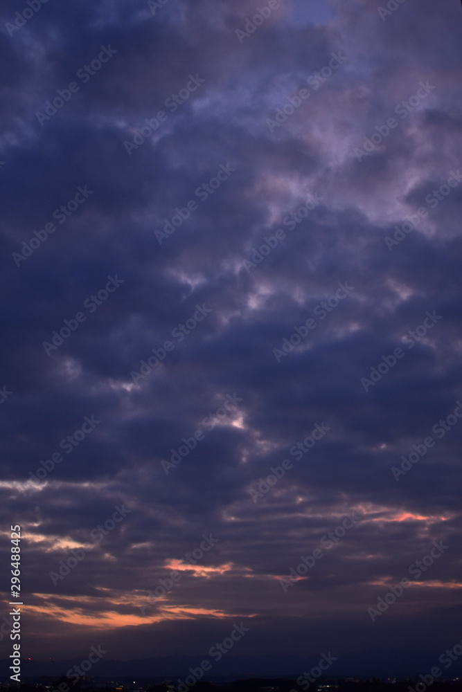 Sky Abstraction-106（Sunset)
