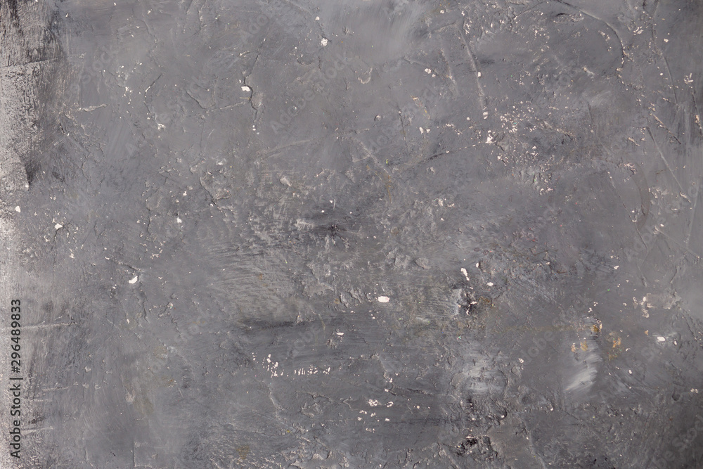 Obraz premium Top view black painted grunge texture, background