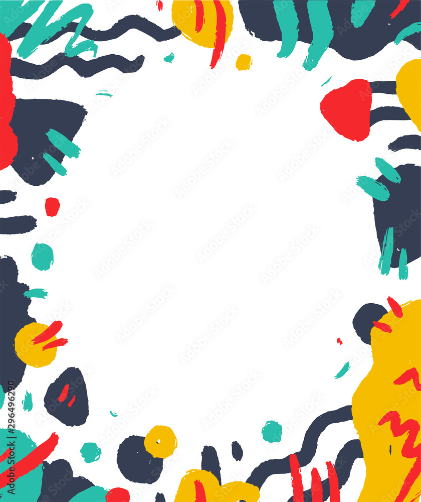 Abstract shape template in terrazzo trendy style. Creative design for brochure, book cover, social media, marketing, banner and flyer. Geometric minimal concept. Vector Abstract shape template in terrazzo trendy style. Creative design for brochure, book cover, social media, marketing, banner and flyer. Geometric minimal concept. Vector