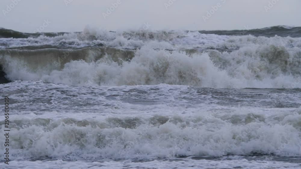 Extremely Big Wave Crashing Coast , Pacific Ocean Beautiful Wave. Super Slow Motion. Ocean Waves During a Storm. Powerful Sea Tropical Hurricane. Global Warming. Bad Weather Cyclone Hurricane Wind. Extremely Big Wave Crashing Coast , Pacific Ocean Beautiful Wave. Super Slow Motion. Ocean Waves During a Storm. Powerful Sea Tropical Hurricane. Global Warming. Bad Weather Cyclone Hurricane Wind.