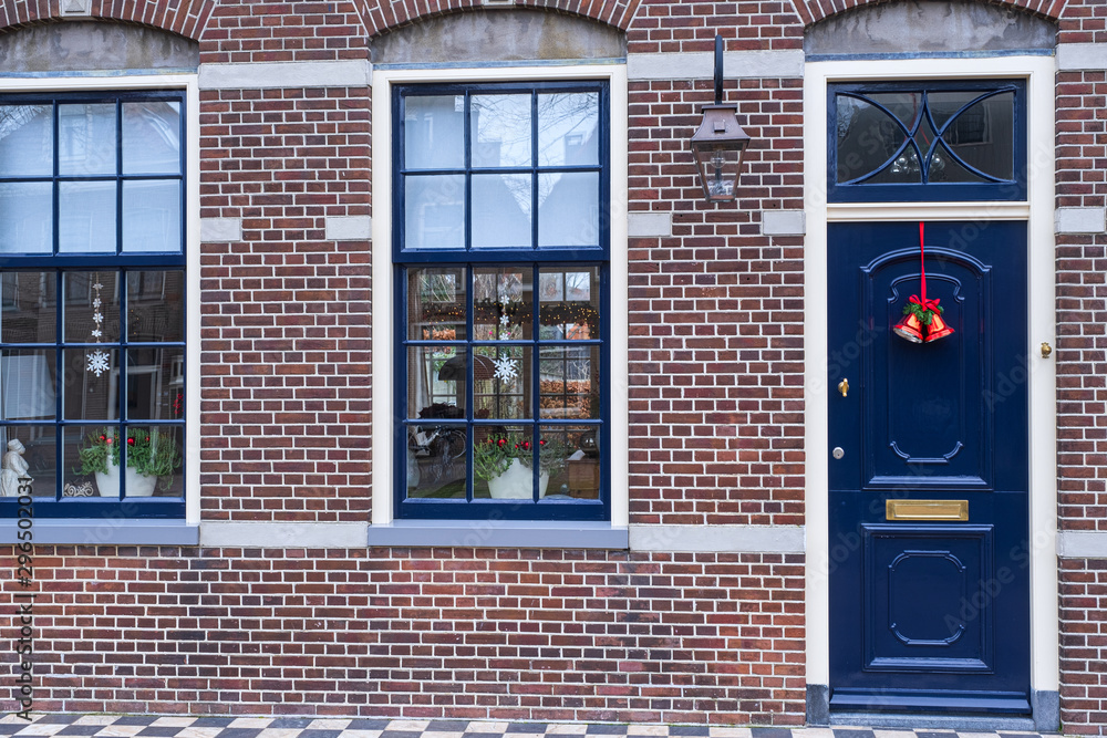 Typische Hausfassade in Edam/NL Typische Hausfassade in Edam/NL