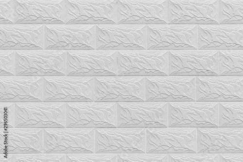 White decorative wall from brickwork background texture.