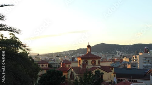 Wallpaper Mural The skyline of Barcelona,Spain Torontodigital.ca