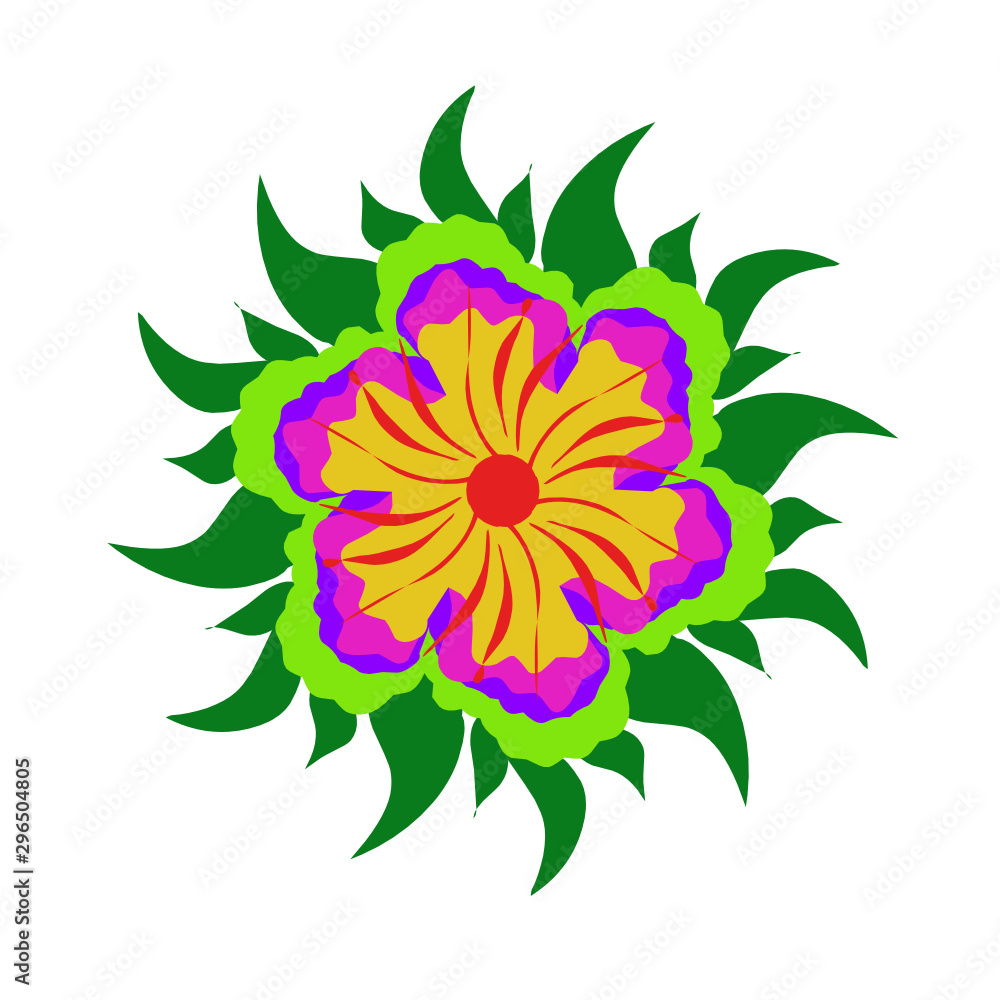 Fototapeta premium abstract flower