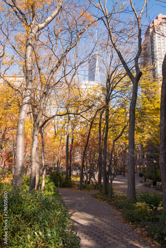 battery park in Manhattan