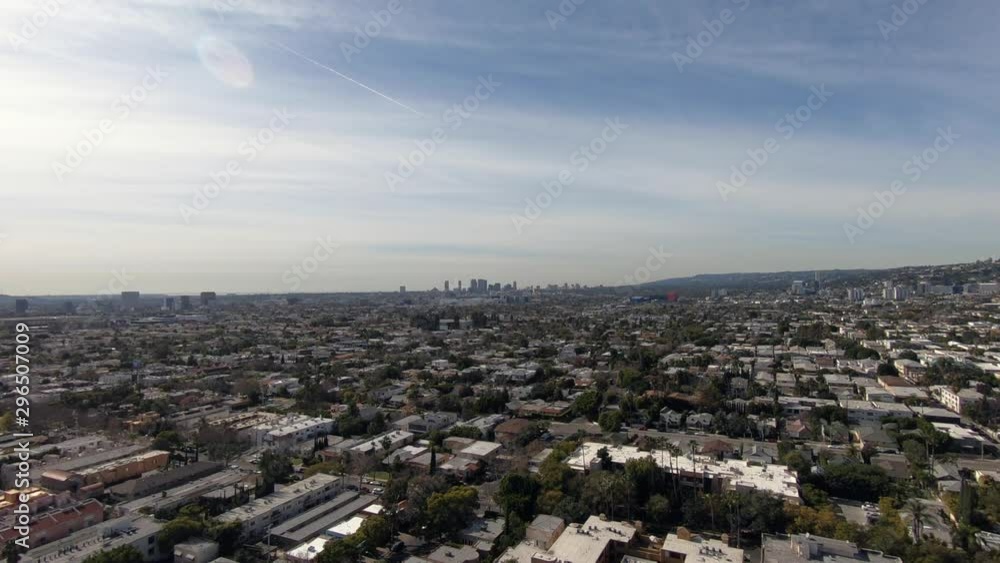 Los Angeles Boom Down Cloudy Day Los Angeles Boom Down Cloudy Day