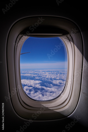 view from window of an airplane