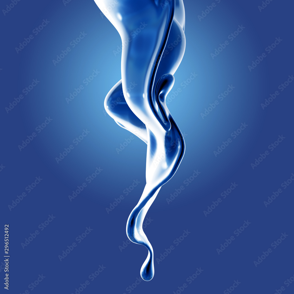 Splash fluid. 3d illustration, 3d rendering. Splash fluid. 3d illustration, 3d rendering.