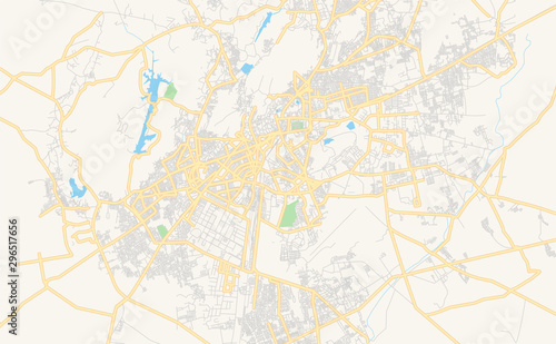 Printable street map of Jodhpur  India