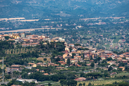 Fototapeta Naklejka Na Ścianę i Meble -  Panoramic view from Monte Porzio Catone, Rome