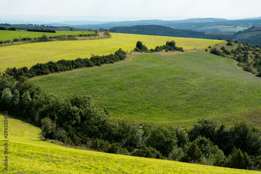 Fototapeta premium Causse de Sévérac, Sévérac le Château, 12, Aveyron