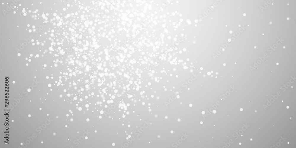 Beautiful falling snow Christmas background. Subtl Beautiful falling snow Christmas background. Subtl