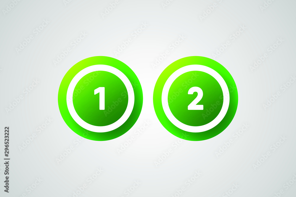 Green Bingo Balls Vector Illustration Green Bingo Balls Vector Illustration