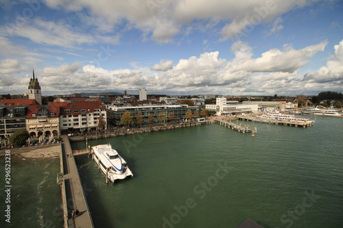 Blick auf Friedrichshafen am Bodensee