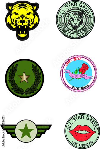 Badges for garment Styles