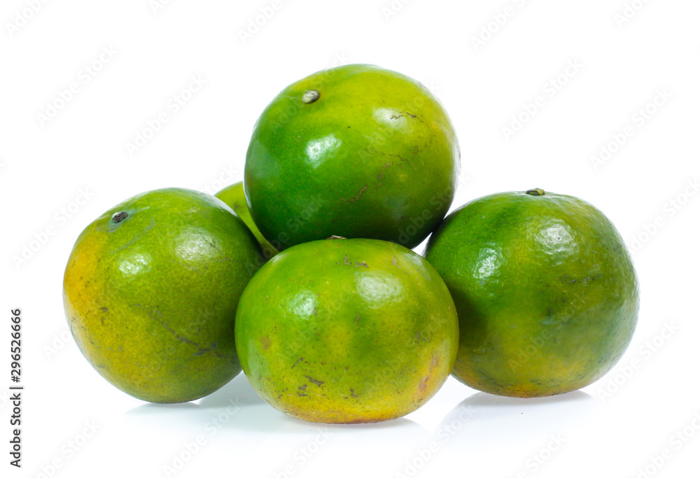Orange fruit isolated on white background Orange fruit isolated on white background