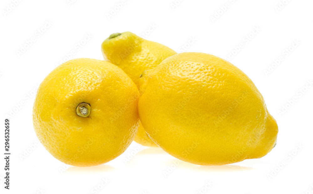 lemon isolated on white background