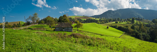 Old house in the Carpathians. Ukraine