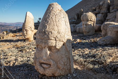 Mount Nemrut in Turkey.