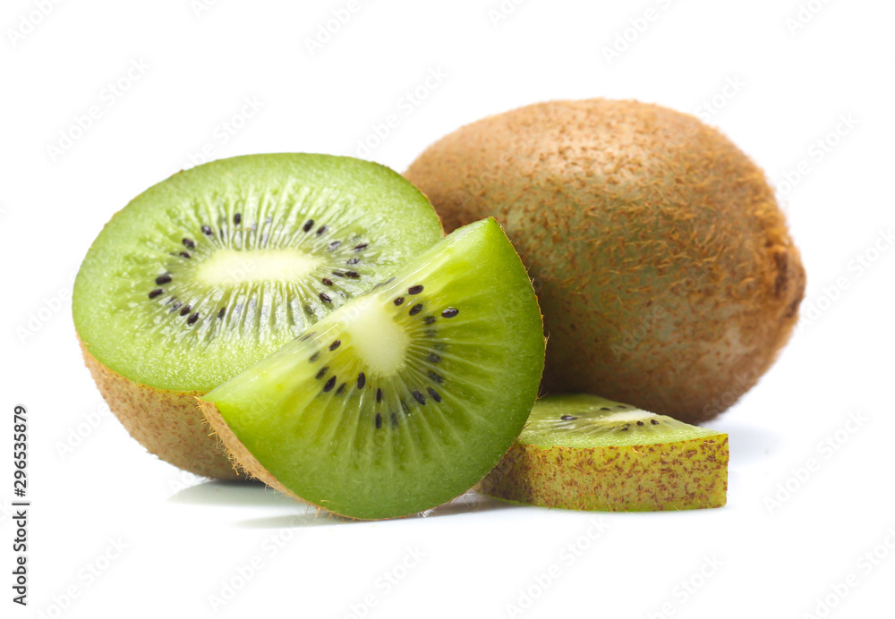 Fototapeta premium kiwi fruit isolated on white background