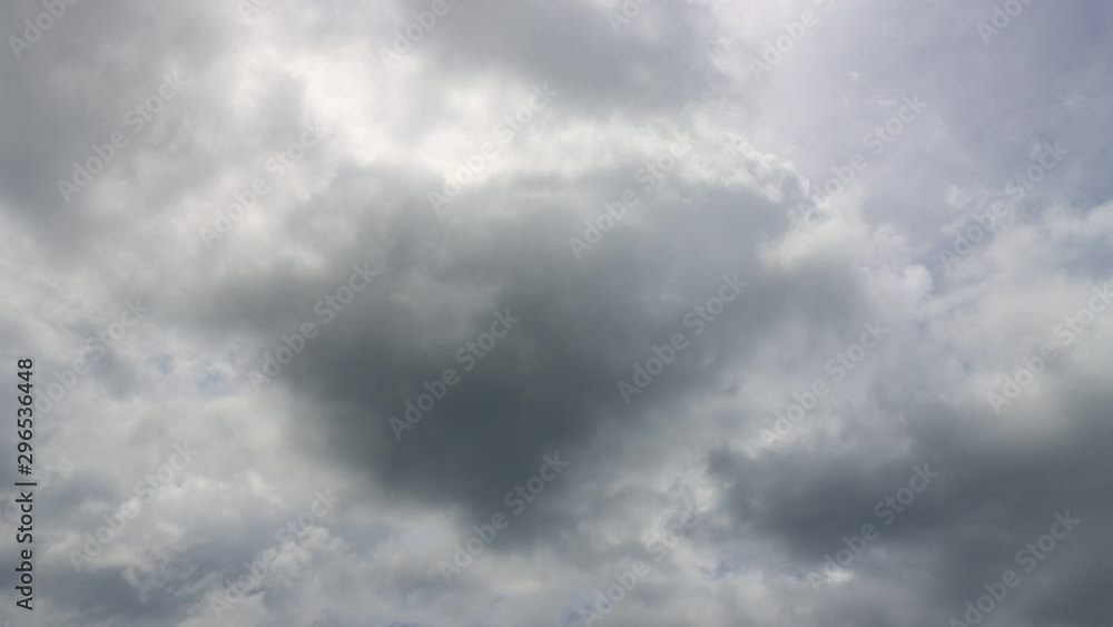 Clouds moving across sky, time lapse video Clouds moving across sky, time lapse video