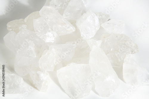 rock crystal or ice crystal