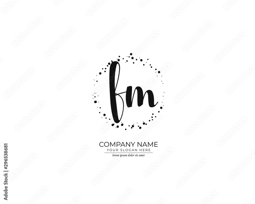 F M FM Initial handwriting logo design. Beautyful design handwritten logo for fashion, team, wedding, luxury logo. F M FM Initial handwriting logo design. Beautyful design handwritten logo for fashion, team, wedding, luxury logo.
