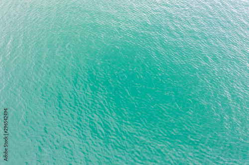 aerial view of water wave