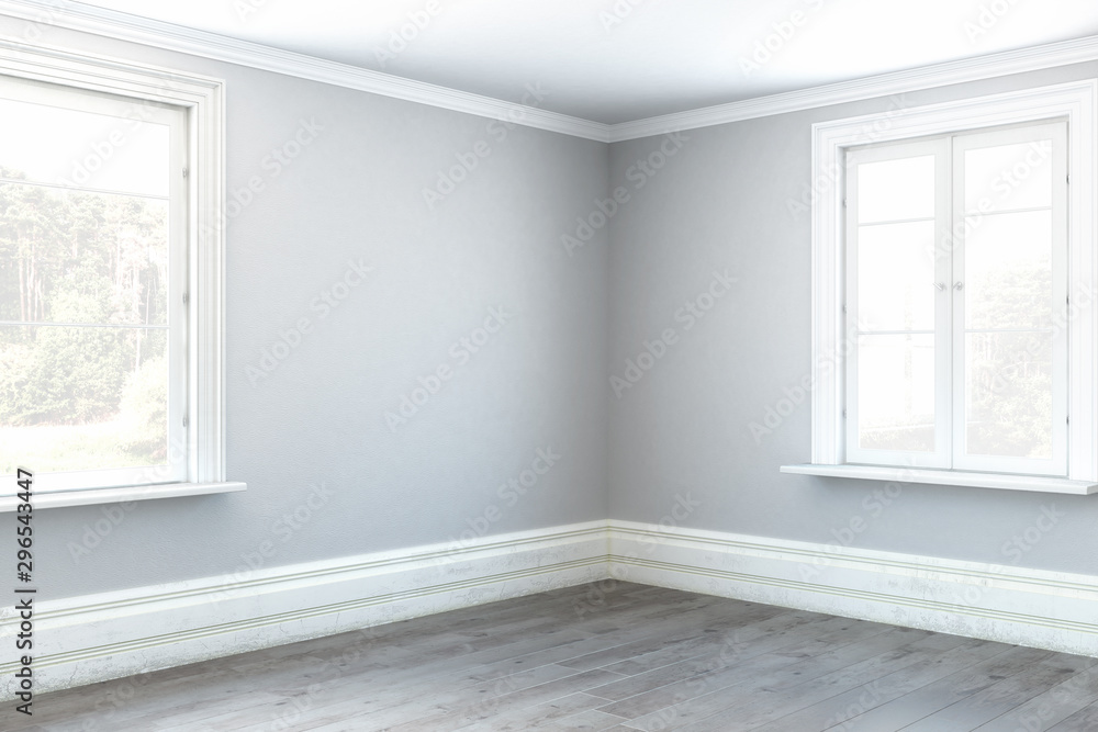 Frisch gestrichen: Wohnzimmer - 3d Visualisierung Frisch gestrichen: Wohnzimmer - 3d Visualisierung