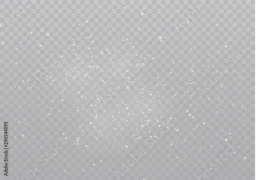 The dust sparks 