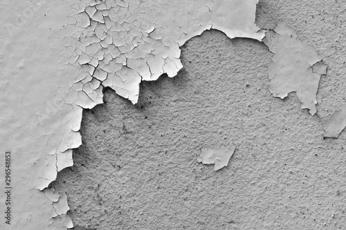 Obraz crack biała ściana tekstur