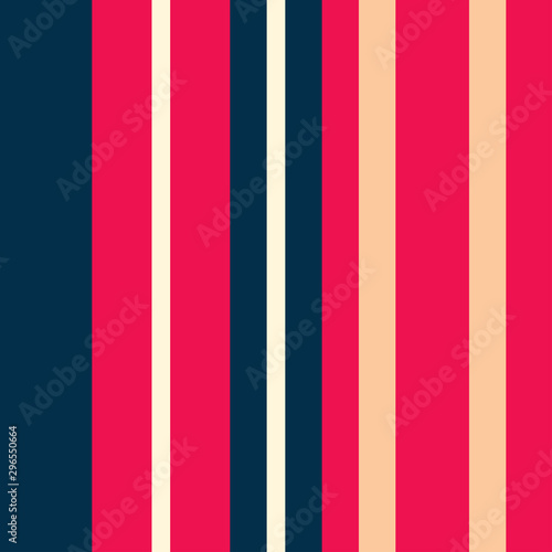 Stripe seamless pattern with colorful colors parallel stripes.