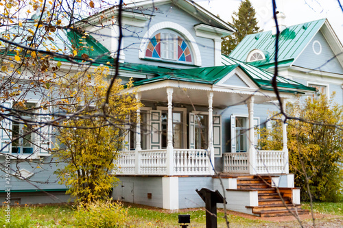 SHAKHMATOVO, RUSSIA - OCTOBER 13 2019: Manor state memorial museum of Russian poet Alexander Blok photo