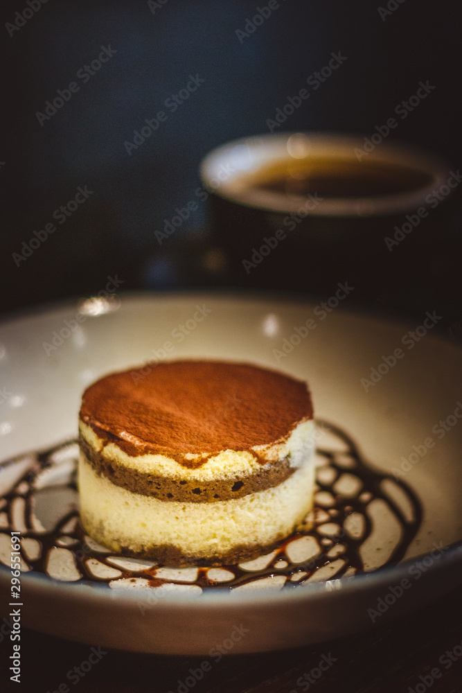 Tiramisu A rich treat blending the bold flavours of cocoa and espresso with mascarpone cheese and ladyfinger biscuits Tiramisu A rich treat blending the bold flavours of cocoa and espresso with mascarpone cheese and ladyfinger biscuits